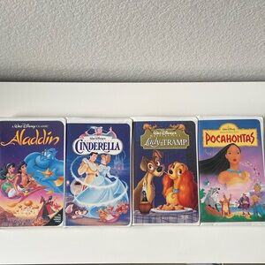 Lot of 4 Disney Movies